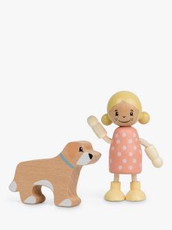 John Lewis Odney Wooden Doll's House Family Set - view 2, Multi