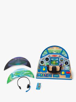 Melissa & Doug Jet Pilot Wooden Interactive Dashboard - view 2, Multi