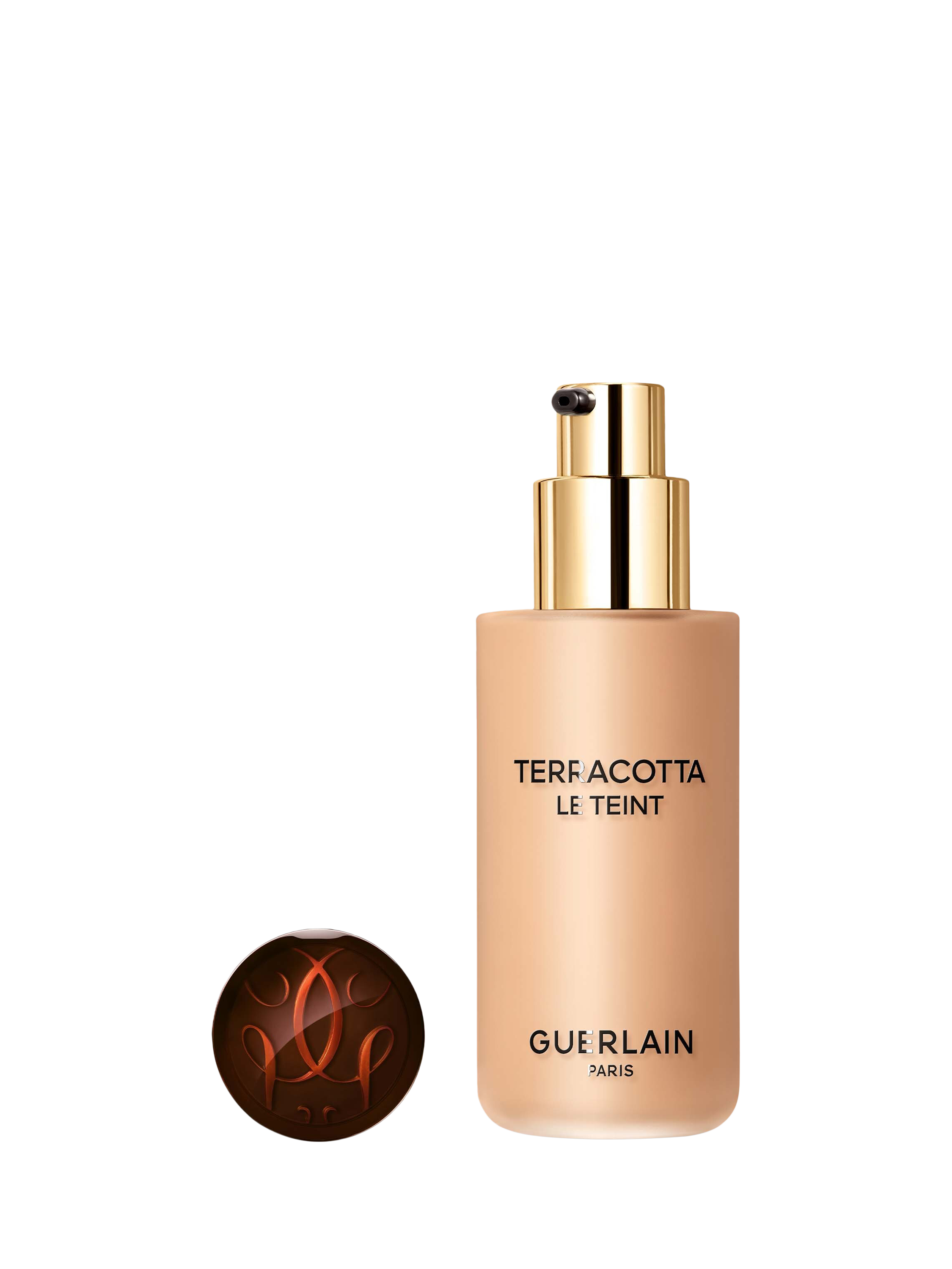 Product image 2 of 10, which shows Guerlain Terracotta Le Teint Perfecting Foundation Luminous Matte Finish, 3.5W