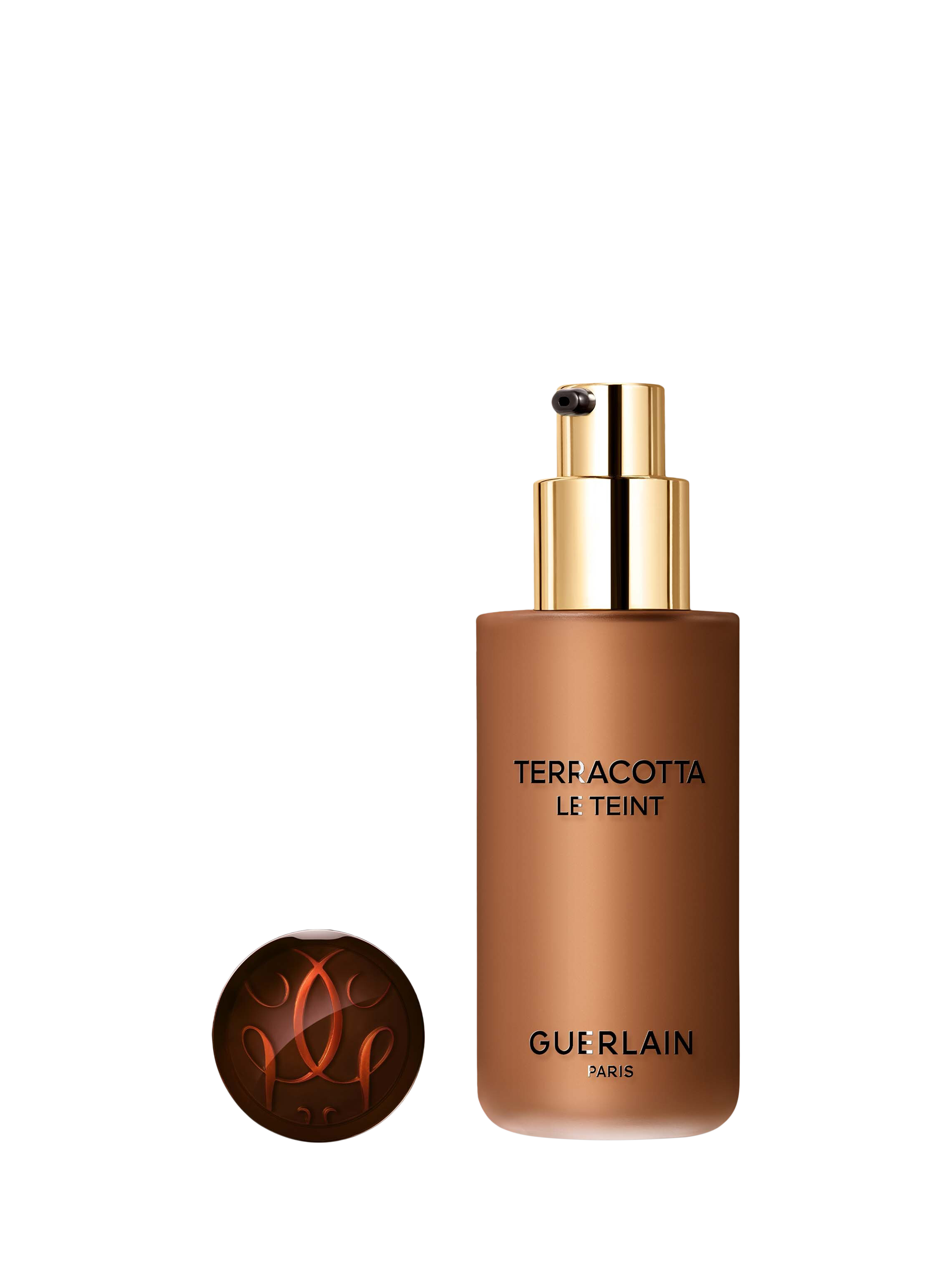 Product image 2 of 10, which shows Guerlain Terracotta Le Teint Perfecting Foundation Luminous Matte Finish, 7W