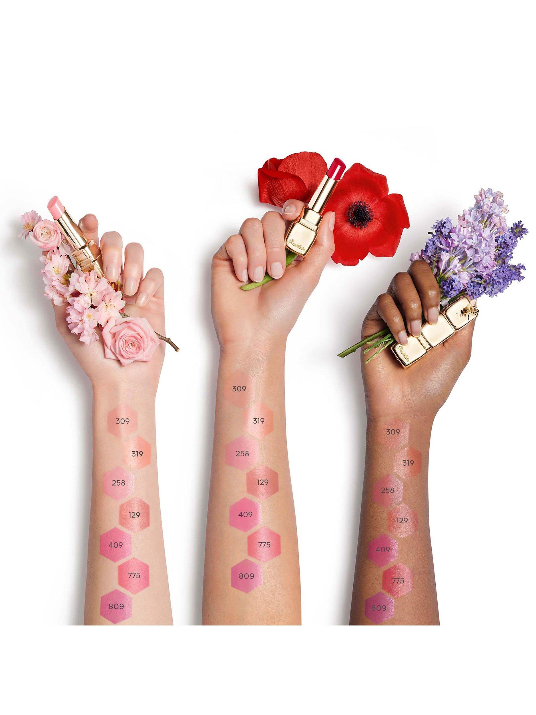 Product image 5 of 9, which shows Guerlain Kiss Kiss Bee Glow Lip Balm, 129 Blossom Kiss