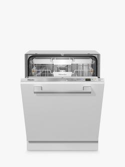 Miele G5150 SCVi Active Fully Integrated Dishwasher, White, White