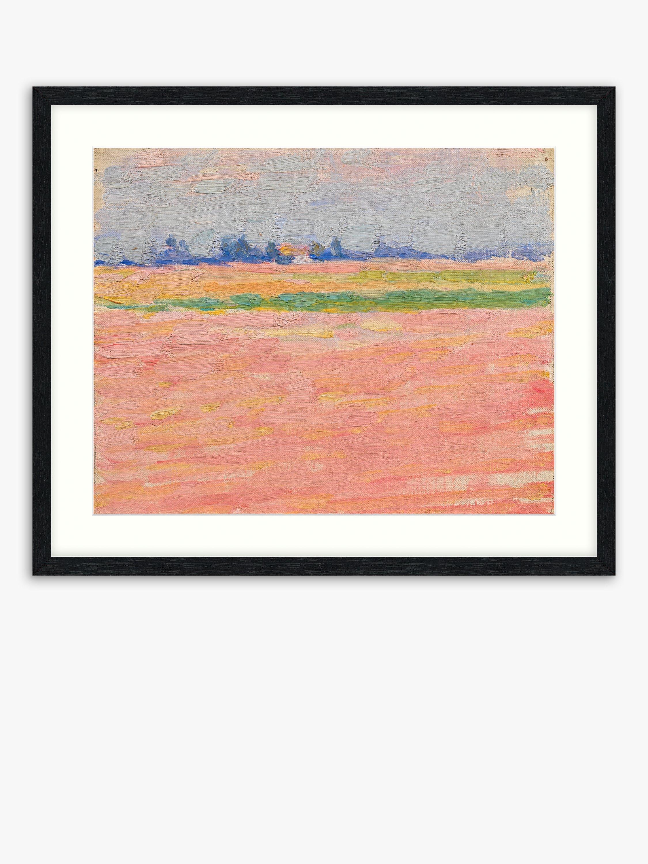 Tate + John Lewis Robert Bevan 'Morning over the Ploughed Fields' Wood Framed Print & Mount, 53 x 63cm