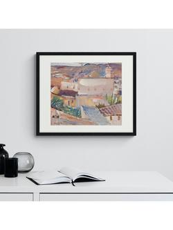 Tate + John Lewis David Bomberg 'San Justo and Toledo Hills' Wood Framed Print & Mount, 53 x 63cm - view 2, Multi