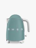 Smeg KLF03 Electric Kettle, 1.7L, Emerald Green