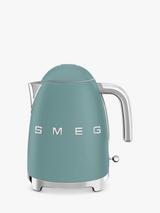 Smeg KLF03 Electric Kettle, 1.7L, Emerald Green