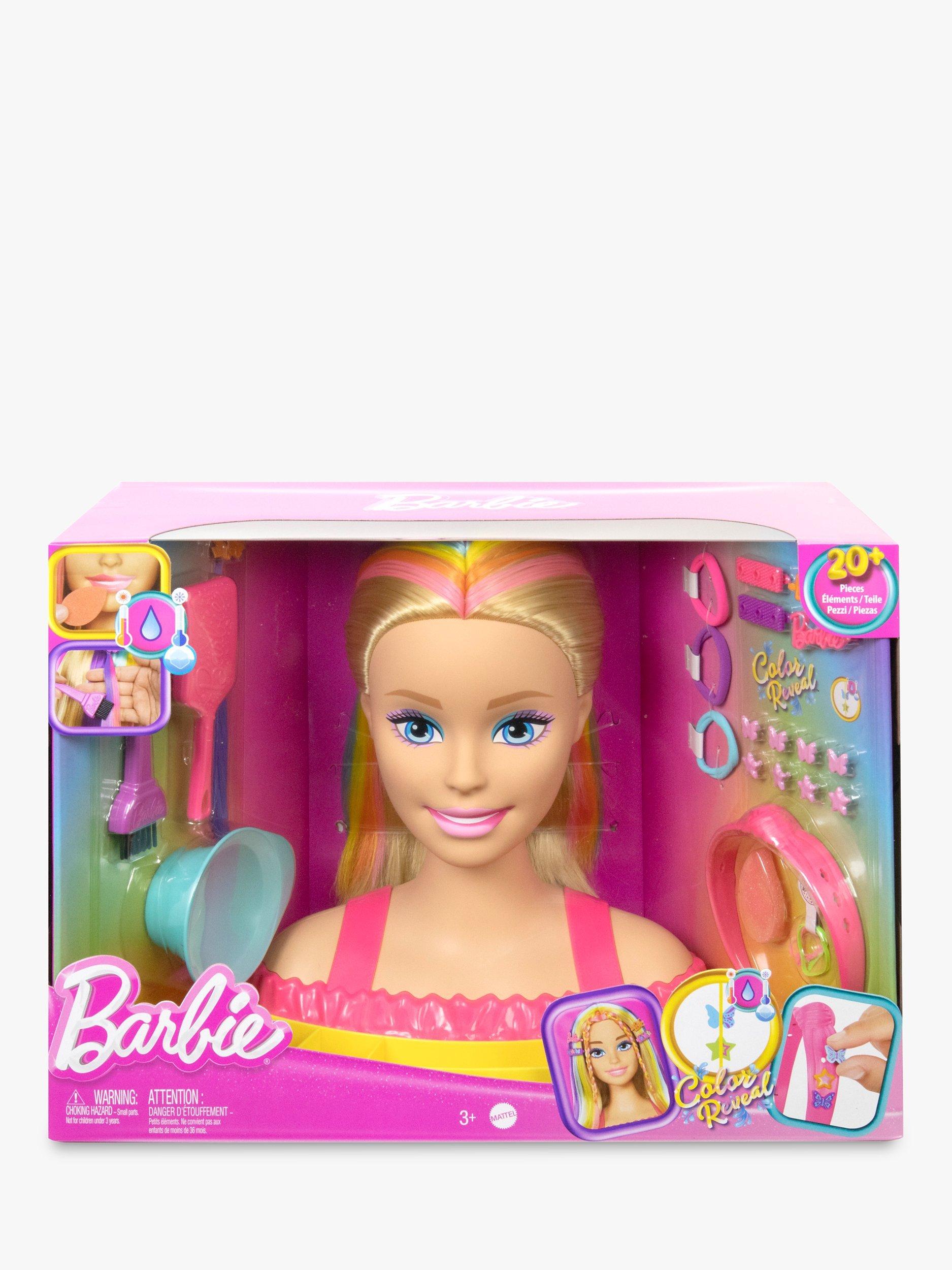 Big barbie styling head sale