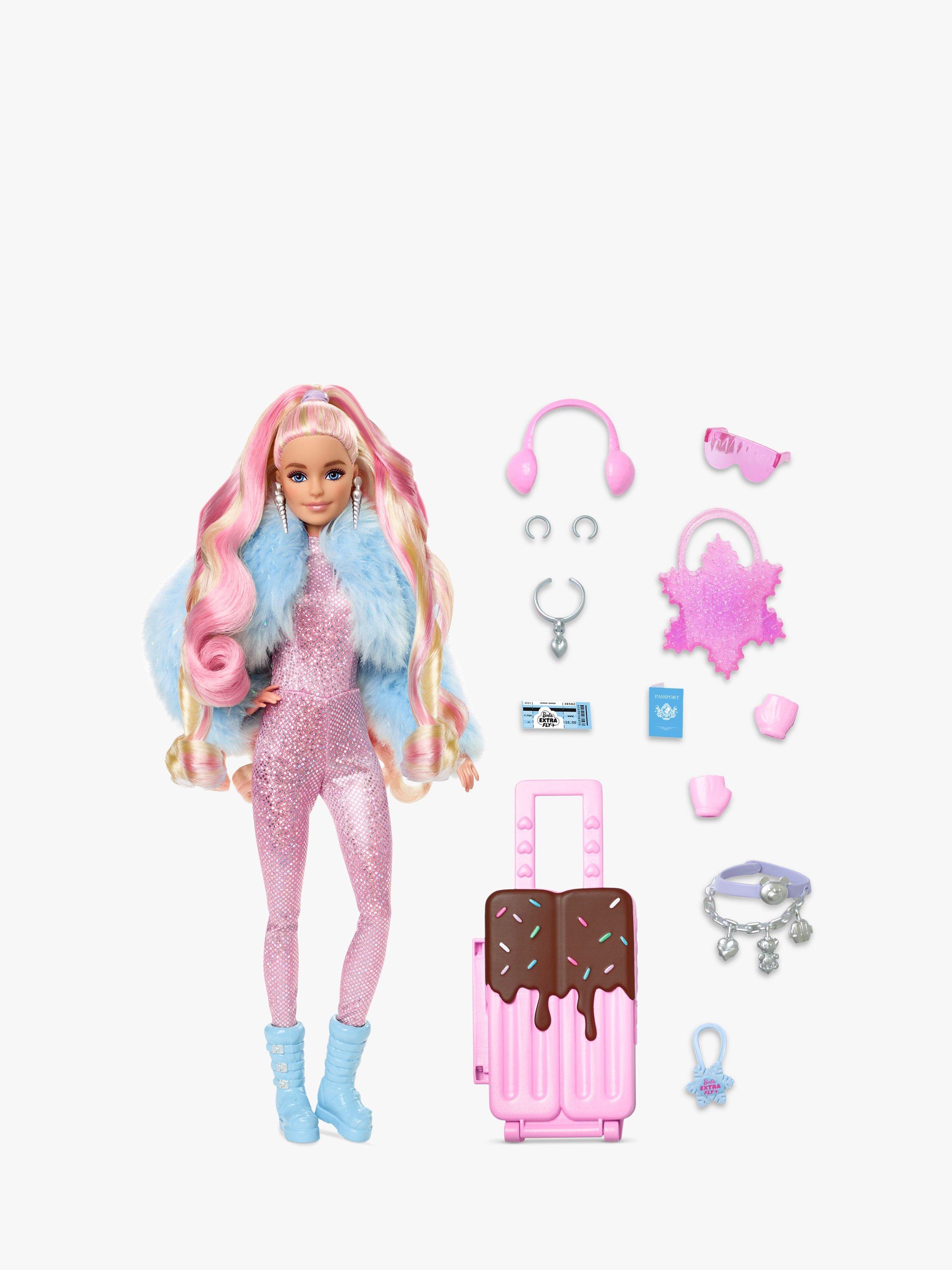 Barbie Extra Fly Travel Doll with Snow Fashion
