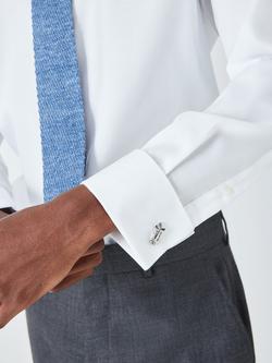 John Lewis Golf Bag Cufflinks, Silver - view 2, Silver
