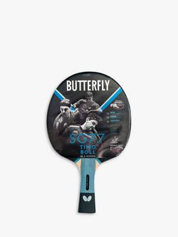 Butterfly Timo Boll Smart Grip Table Tennis Bat, Red