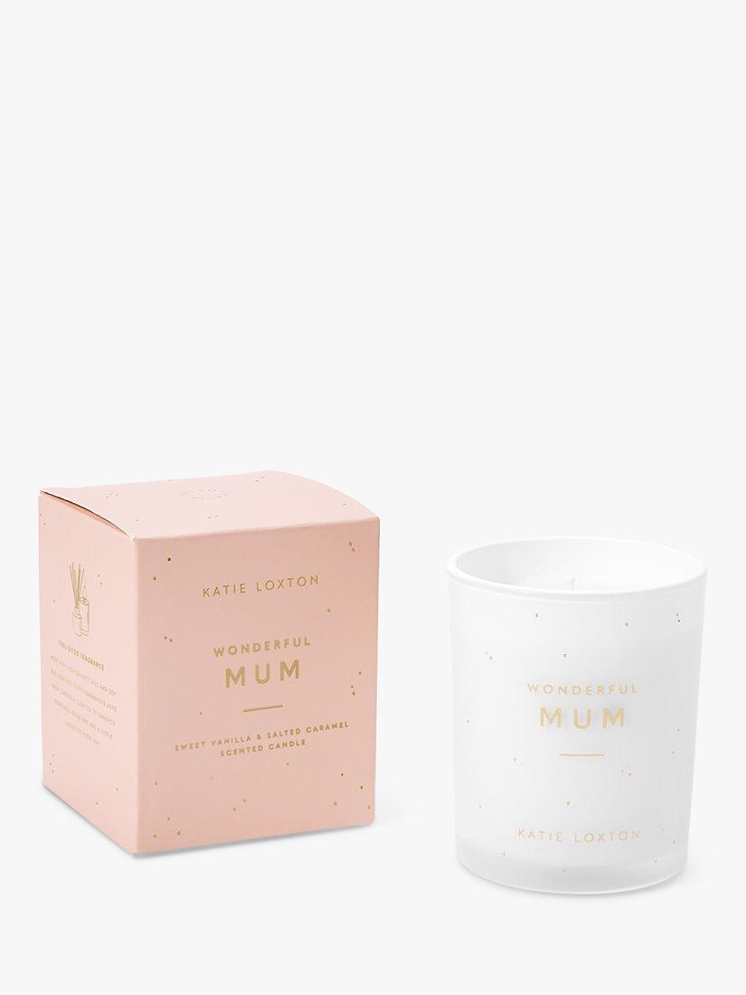 Katie Loxton Wonderful Mum Sweet Vanilla & Salted Caramel Scented Candle