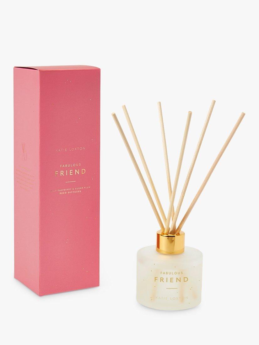 Katie Loxton Fabulous Friend Sentiment Wild Raspberry & Sugar Plum Reed Diffuser, 100ml