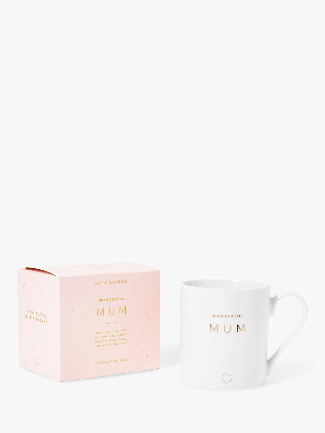 Katie Loxton Wonderful Mum Mug, 500ml, White