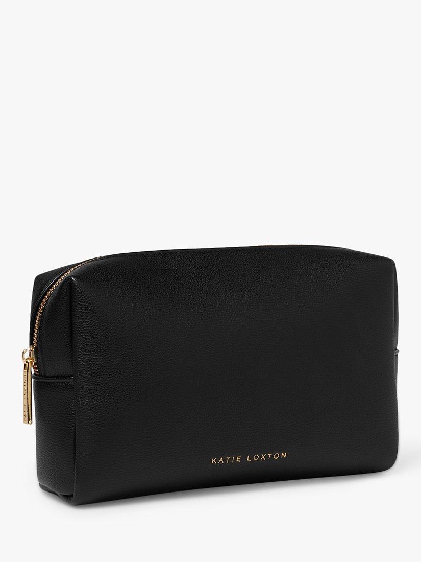 Katie Loxton Live to Dream Secret Message Makeup Bag, Black