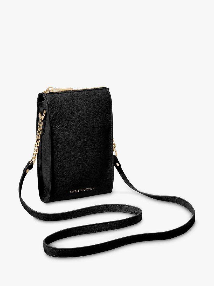 Katie Loxton Cleo Slim Crossbody Pouch Bag, Black