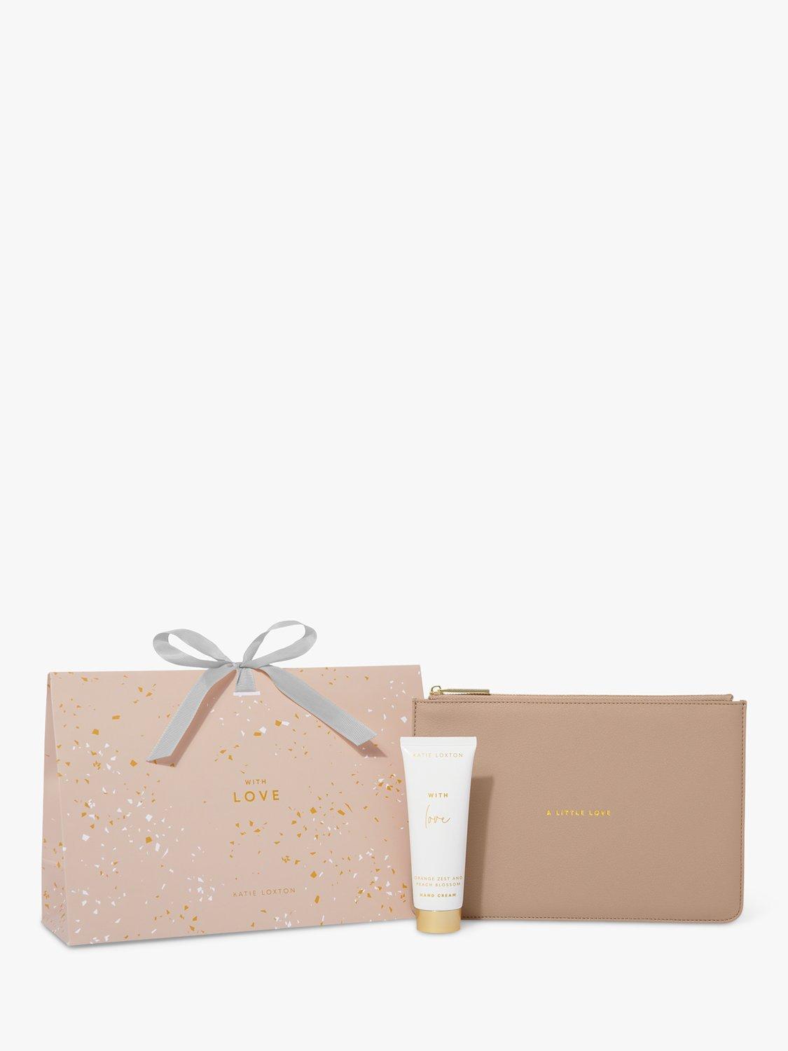 Katie Loxton With Love Hand Cream & Pouch Gift Set, Pink