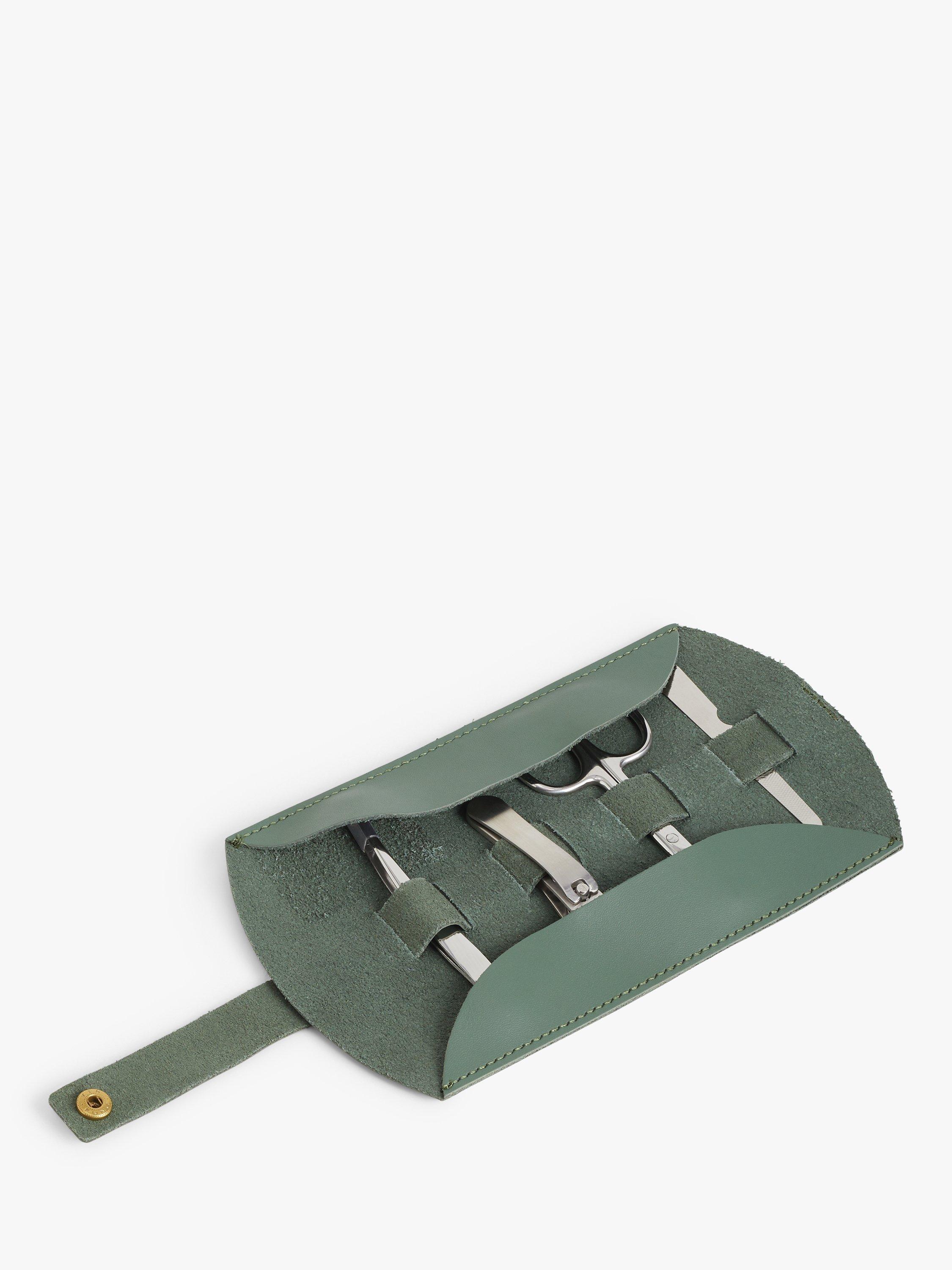 John Lewis Leather Manicure Set