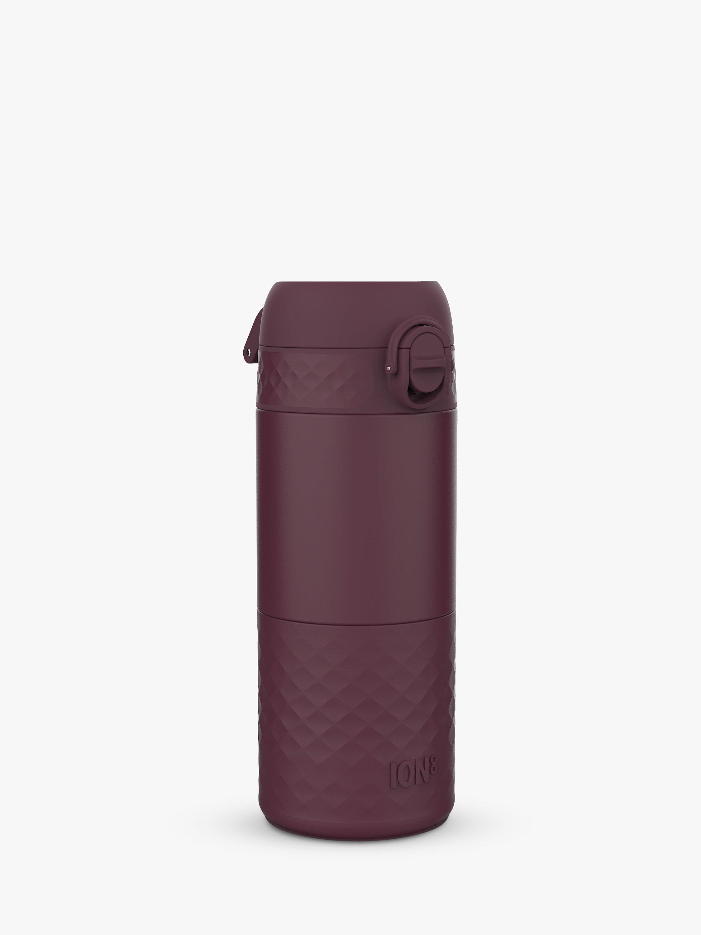 Ion8 Vacuum-Insulated Leak-Proof Stainless Steel Travel Mug, 360ml, Blackberry