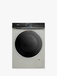 Siemens iQ700 WG56B2ATGB Freestanding Washing Machine, 10kg Load, 1600rpm Spin, with Autodose, Silver Inox