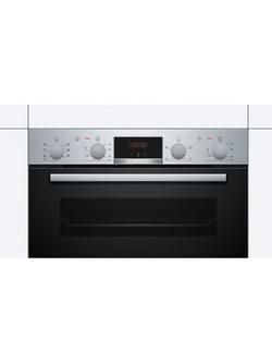 Bosch Series 4 Built Under Electric Double Oven, NBS533BS0B, NBS533BB0B - view 2, Stainless Steel