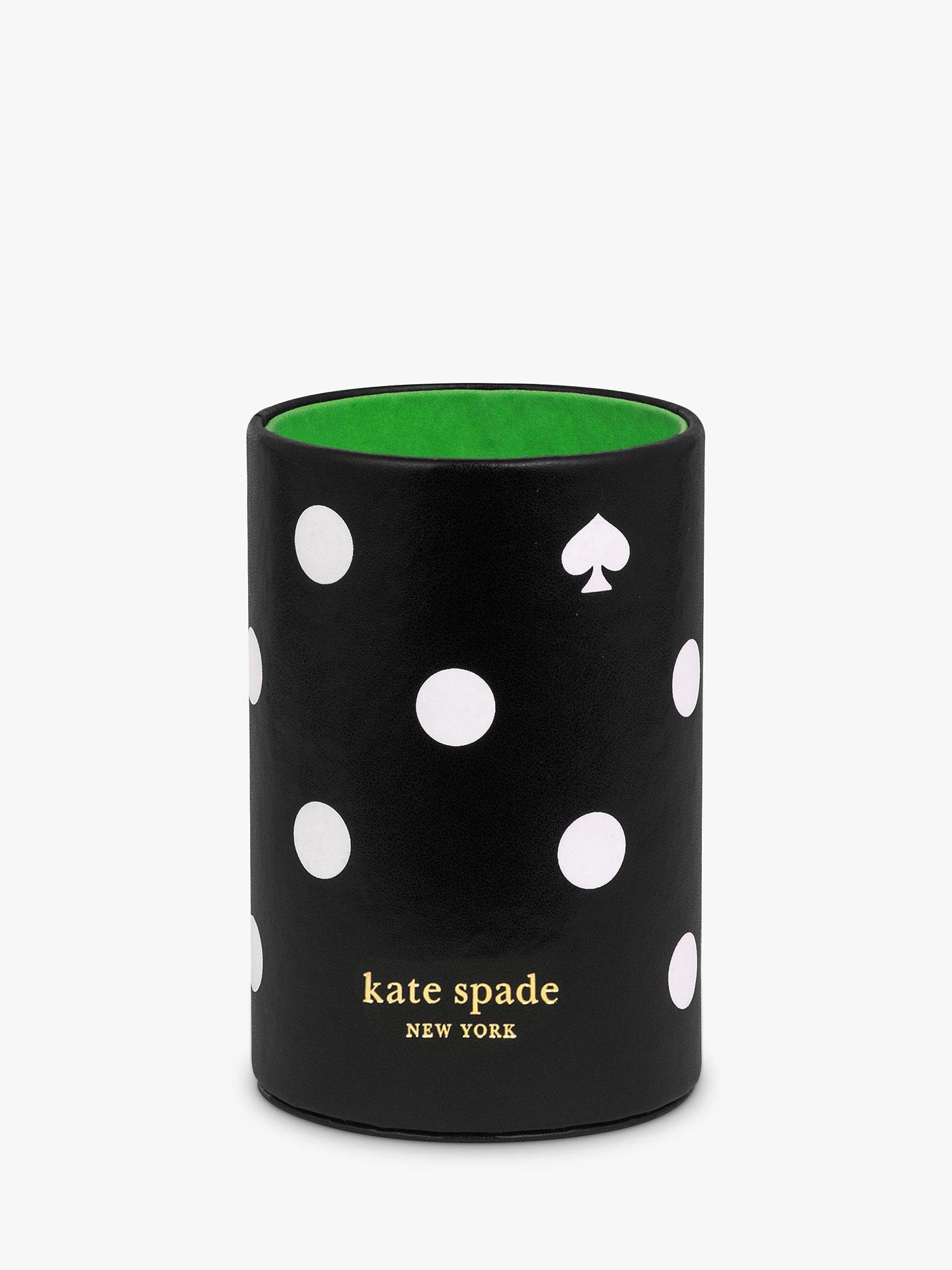 kate spade new york Picture Dot Pen Pot, Black