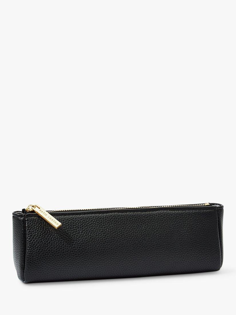 Katie Loxton Slim Pencil Case Brush Bag, Black