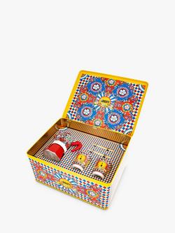Bialetti Dolce & Gabbana Sicilian Carretto Moka Express Hob Espresso Coffee Maker & 2 Cups Gift Set - view 2, Multi