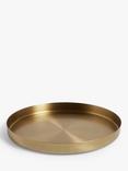 John Lewis Stainless Steel Round Bar Tray, Gold