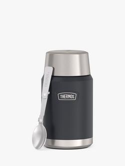 Thermos Icon Series Insulated Stainless Steel Food Flask, 710ml - view 2, Black