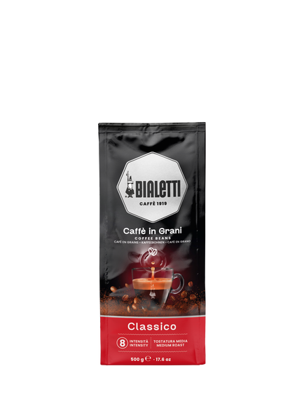 Bialetti Esperto Grani Classico Whole Bean Coffee, 500g, Multi