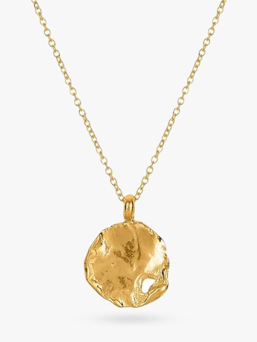 Product image 1 of 2, which shows Deborah Blyth Calliope Pendant Necklace, Gold