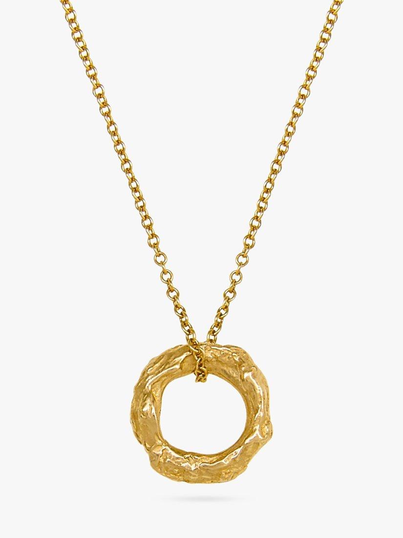 Product image 1 of 2, which shows Deborah Blyth Mini Artemis Pendant Necklace, Gold