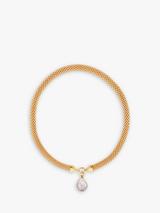 Monica Vinader Pearl Heirloom Necklace, Gold