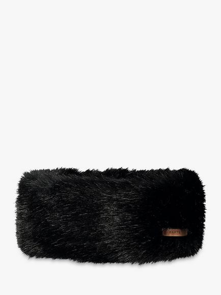 Barts Fur Headband, Black, Black