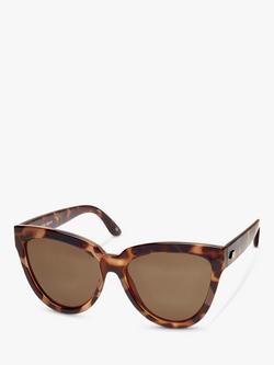 Le Specs Women's Liar Lair Cat's Eye Sunglasses, Tortoise.Multicolor, Tortoise
