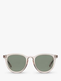 Le Specs L5000148 Unisex Polarised Oval Sunglasses, Clear/Brown - view 2, Clear/Brown