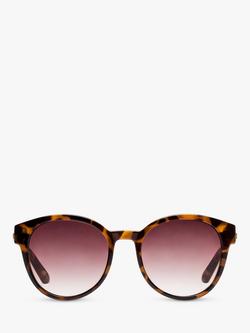 Le Specs L5000183 Women's Paramount Round Sunglasses, Tortoise/Brown Gradient - view 2, Tortoise/Brown Gradient