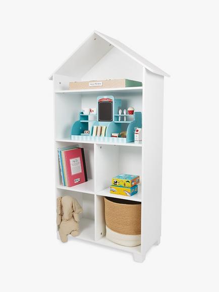 Great Little Trading Co Large Townhouse Bookcase - view 2, White