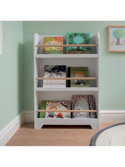 Great Little Trading Co Greenaway Frestanding Bookcase, White, White