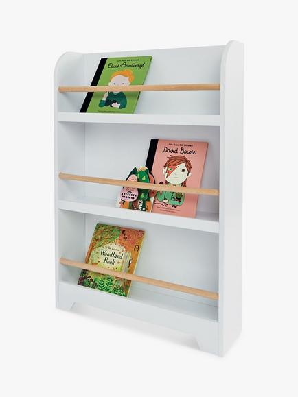 Great Little Trading Co Greenaway Freestanding Bookcase, White - view 2, White