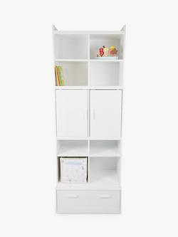 Great Little Trading Co Alba Modular Storage Set 9, Regular, White, White