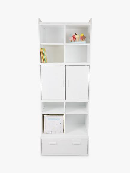 Great Little Trading Co Alba Modular Storage Set 9, Regular, White, White