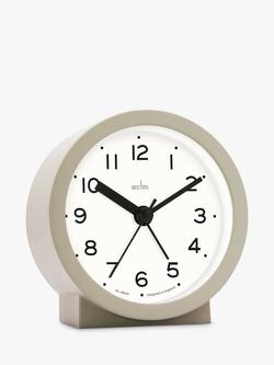 Acctim Mia Analogue Alarm Clock - view 2, Mocha