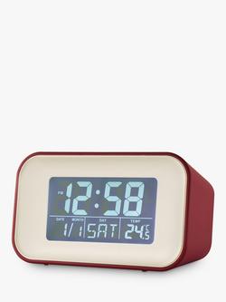 Acctim Alba Digital Alarm Clock, Spice