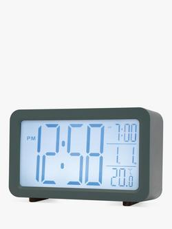 Acctim Harris LCD Digital Alarm Clock - view 2, Blue
