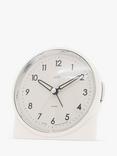 Acctim Grace Non-Ticking Sweep Analogue Alarm Clock, Buttermilk