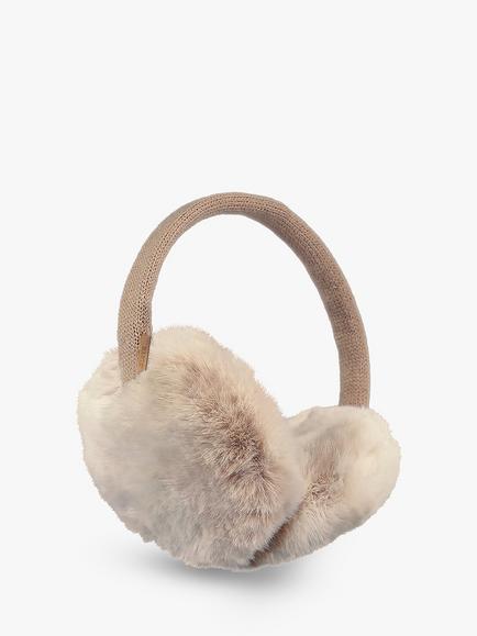 Barts Faux Fur Earmuffs, Sand, Sand