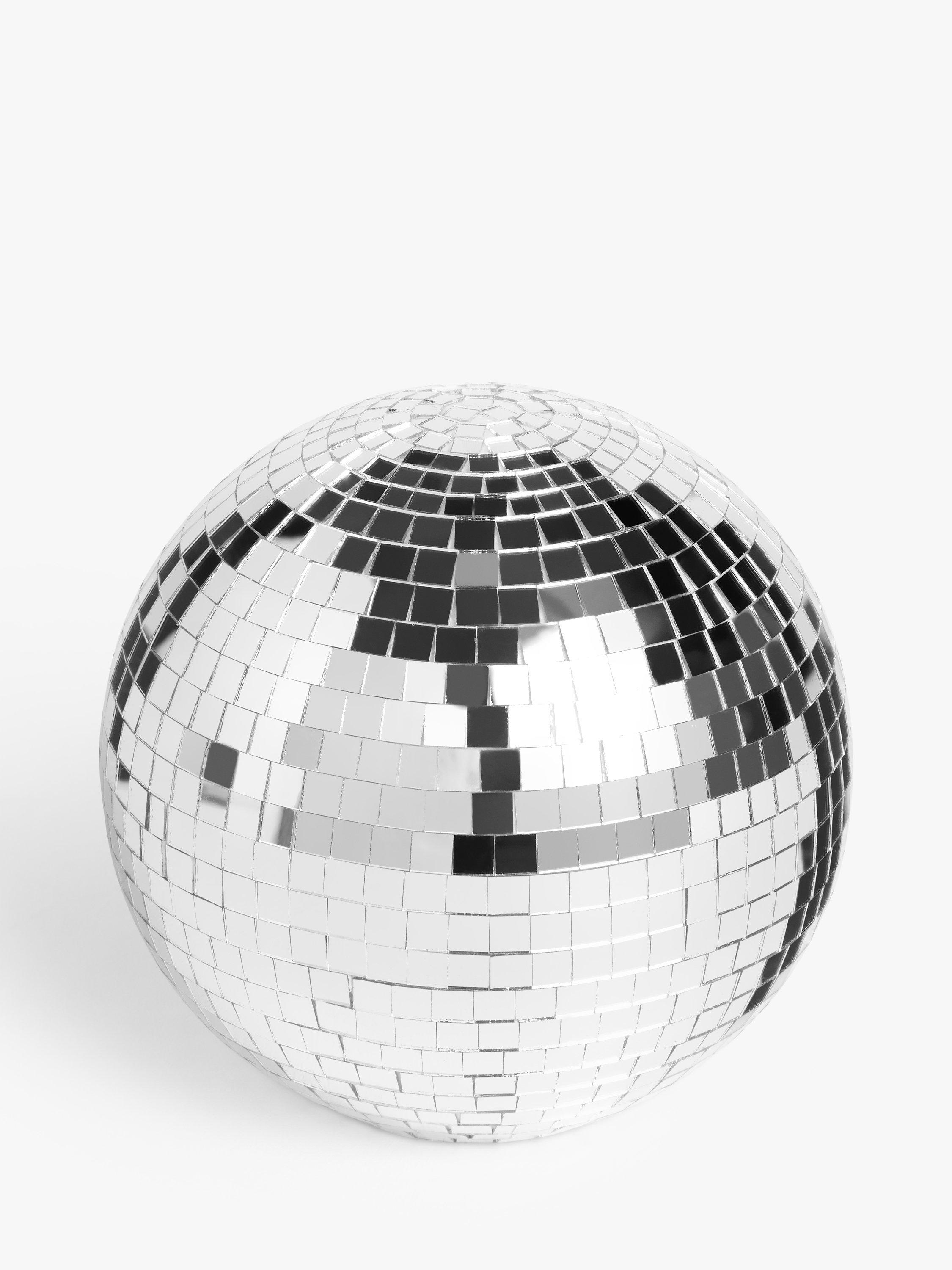 John Lewis Beyond Christmas Mirror Ball Decoration, Small