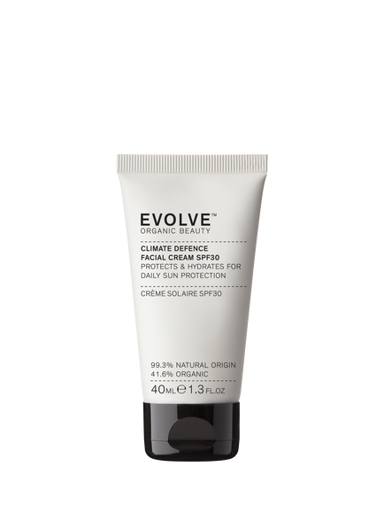 Evolve Organic Beauty Climate Defence Facial Cream SPF 30, 40ml, 
