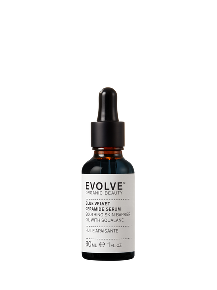 Evolve Organic Beauty Blue Velvet Ceramide Serum, 